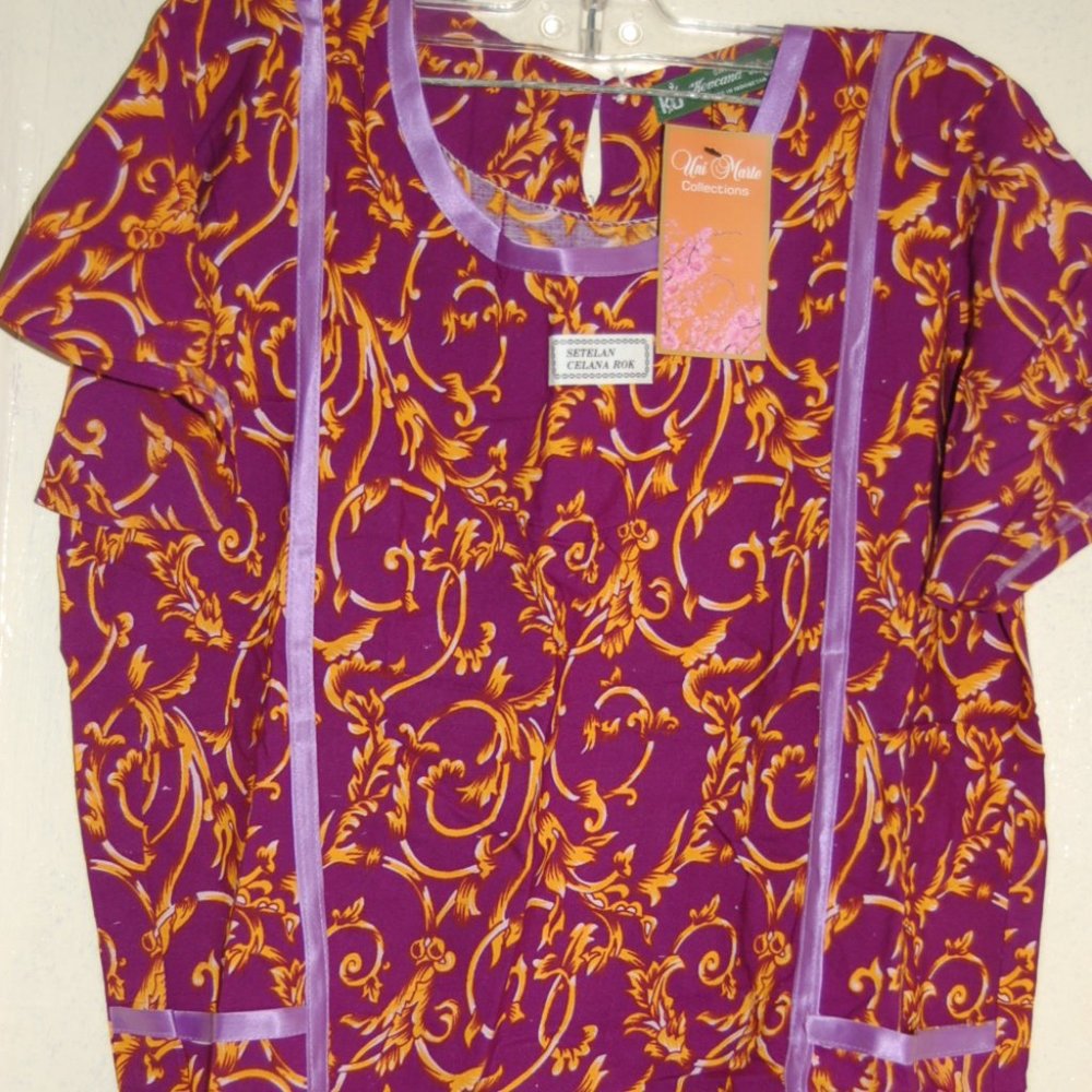 💝NEW💝 Batik printed handmade 2 sets of Pajama stretchy short
